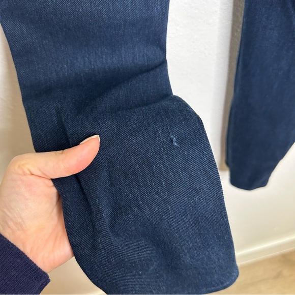 Spanx Jeanish Dark Wash Pull on Legging XS - Picture 7 of 8